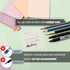 Mr. Pen- Transparent Sticky Notes, 3x3, 200 Sheets, Pastel Colors, See Through Sticky Notes, Sticky Notes Transparent, Translucent Sticky Notes, C...