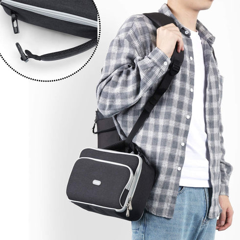 Amersun Lunch Box for Men - Sturdy Insulated Lunch Bag with 2 Pockets & Padded Liner Keep Food Warm Cold for Long Time,Water-resistant Thermal Lun...