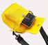 Daisy Flower Stylish Yellow Mini Cotton Canvas Crossbody Bag with Daisy Embroidery...
