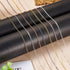 Beadthoven 32.8Ft Brass Flat Cable Chain for Jewelry Making 2mm Black Flat Cross DIY Necklace Chain Bracelet Jewelry Finding Chains Extender Chain...