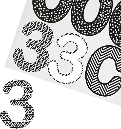 Juvale Bulletin Board Alphabet Letters and Numbers (144 Count)...