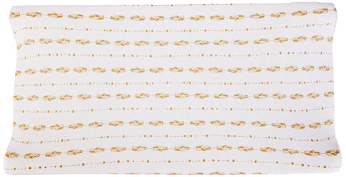 American Baby Company 2 Pack Printed 100% Cotton Knit Fitted Contoured Changing Table Pad Cover - Compatible with Mika Micky Bassinet, Taupe Feath...