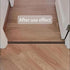 Floor Transition Strip Self-Adhesive Cover Strips Threshold Repair Floor Gap Vinyl Flooring Transitions Laminate Floor Flat Divider Strip Minimali...