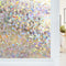 Haton Window Privacy Film, Stained Glass Rainbow Film Decorative Window Clings, Static Cling Sun Blocking Stickers Decals Coverings Tint for Home ...