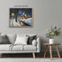 Posterizer 1 pcs-old farm house in snowy winter nature-in oil painting style-10-Landscape & Nature Art-Living Room Bedroom Decor- unframed wall ar...