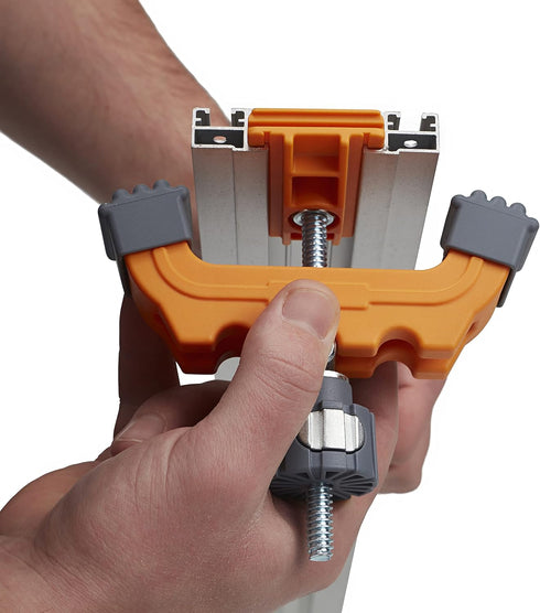 BORA Track Clamps, Securely Cut Any Angle with WTX and NGX Clamp Edge Systems, Saw Guide Accessory for Woodworking, Carpentry, DIY, Two-Pack, 5420...