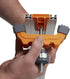 BORA Track Clamps, Securely Cut Any Angle with WTX and NGX Clamp Edge Systems, Saw Guide Accessory for Woodworking, Carpentry, DIY, Two-Pack, 5420...