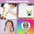 16 Pieces Face Drawing Stencils Mask Painting Templates DIY Stencils for Wood Wall Home Decorations Party Favor Supplies...