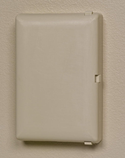 Baby Toddler Pet Resistant Electrical Safety Cover Guard for Home and Business, Made in USA, Compatible with Decora Leviton Legrand, Modern Wide O...