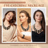 3 Pcs Women's Simulated Faux Three Multi Strand Pearl Statement Necklace Earring and Bracelet Costume Jewelry Set...