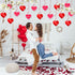 KatchOn, Red Hearts Valentines Hanging Decorations - Pack of 30, No DIY | Valentines Decorations Indoor, Hanging Hearts Decorations | Hanging Vale...