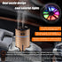 Waterless Car Diffuser for Essential Oils, 300ml Dual Nozzle Battery Powered Humidifier,Smart Car Air Freshener Diffuser with Colorful Lights and ...