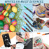 IVSUN 24 Colors Premium Extra Fine Point Acrylic Paint Marker Pens for Wood, Canvas, Stone, Rock Painting, Glass, Ceramic Surfaces, DIY Crafts Mak...
