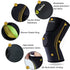 Professional Knee Brace, Compression Knee Sleeve with Patella Gel Pad & Side Stabilizers, Knee Support Bandage for Pain Relief, Medical Knee Pad...