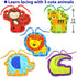 KRAFUN Beginner Preschool Lacing Card Kit for Kids Arts & Crafts, 5 Easy Safari and Animal Lacing Projects, Lacing Cards for Toddlers, Fine Motor ...