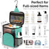 Original Shower Caddy For College Dorms- Travel Shower Caddy - Dorm Organizer Bag - Large Capacity, Quick Dry and Water Resistant with Metal Hook ...