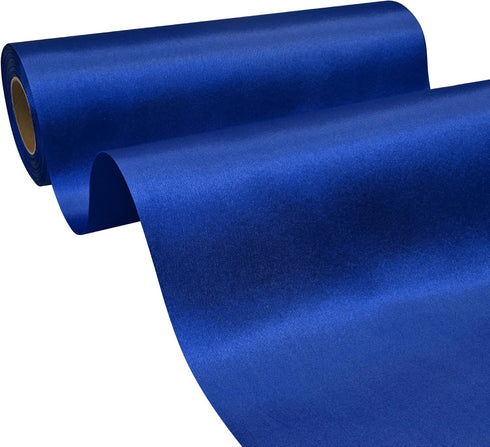 Wide Royal Blue Satin Ribbon 10 Inch x 25 Yards Solid Fabric Ribbon for Cutting Ceremony kit Grand Opening Wedding Birthday Party Decoration Bows ...