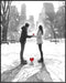 Posterizer 1 pcs-couple's exchanging love on snowy Valentine's day -6-Romantic Art-Holiday Poster Collection-Gift for Couples boyfriend girlfriend...