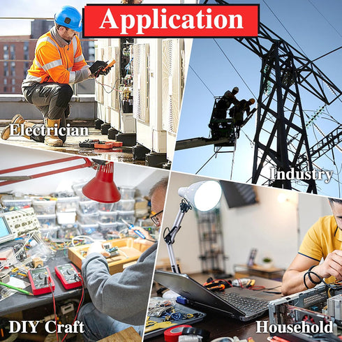 Automatic Wire Stripper Tool Self Adjusting Wire Stripper Electrical Hand Tool, 11-Inch Heavy Duty Precision Wire Stripping Tool for 8-18 AWG (1-3...