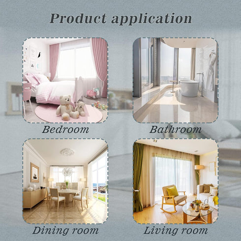 Hion Magnetic Curtain Tiebacks Black 2pcs, Curtain Tiebacks Buckles Holdbacks Holders Hooks Clip for Home Outdoor Bedroom Office Decorative Curtai...