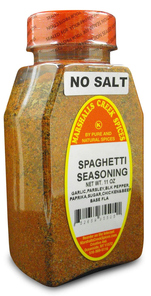 Marshalls Creek Spice Co. Spaghetti Seasoning, No Salt, 11 Ounce...