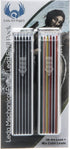 Leda Mechanical Pencil Black and Mixed Colors Lead Refill Pack for drawing and sketching...