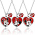 Disney Girls Minnie Mouse BFF Necklace Set of 3 - Best Friends Necklaces with BFF Charm and Minnie Mouse Pendant...