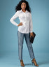 Butterick B6640E5 Easy to Sew Women's Petite Top, Pants, and Dress Sewing Patterns Sizes 14-22...