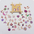 LITMIND 50 Pcs Cute Enamel Charms for Jewelry Making Bulk lot Rhinestone Necklace Pendants Earrings Bracelet Designer for DIY Crafting Charms...