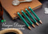 InnoBeta Irish Gifts for Women, Men, Teens, Ballpoint Pen Set of 4, Lucky Shamrock Irish Theme Stuff for Friends, Coworkers...