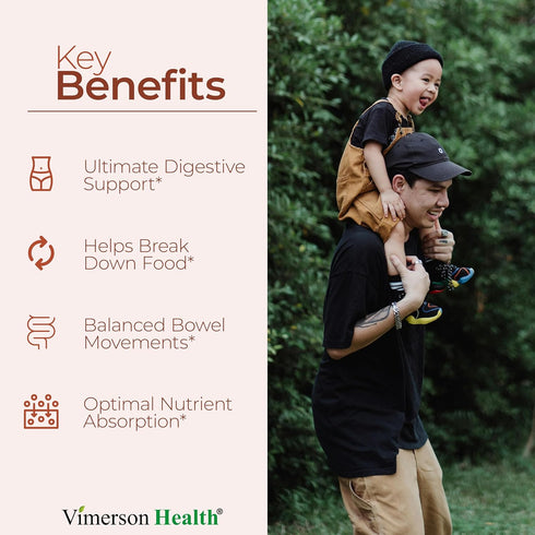 Digestive Enzymes - Probiotic Multi Enzyme (Enzimas Digestivas) - Digestive Supplements with Unique Makzyme-Pro Formula - Advanced Enzymes for Dig...
