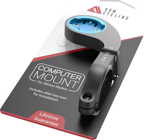 KOM Cycling Wahoo Elemnt & Elemnt Bolt Out Front Handlebar Mount from Bike Mount Designed for Wahoo Elemnt & Elemnt Bolt, & Elemnt Mini...