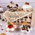 50ct 8oz Clear Plastic Dessert Cups with Spoons, Disposable Flower Shaped Ice Cream Bowls, Party Sundae Serving Bowls for Ice Cream, Nuts and Sala...