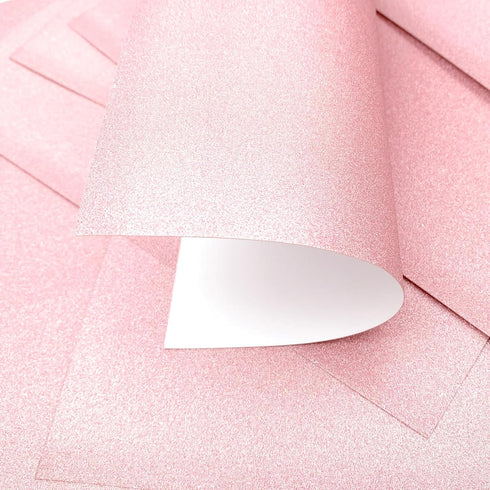 10 Sheets Glitter Cardstock Paper, Non Adhesive Card Stock, Craft Paper for DIY Scrapbook Paper, Creating Greeting Cards, Cake Toppers, Party Deco...