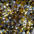 Metallic Multi-Colored Star Confetti - 10mm, Silver, Black, Gold - 30g...