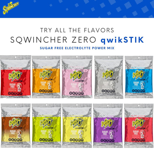 Sqwincher Drink Activity 20Oz Yield Mixed Berry Zero Powdered -1 Pack of 50...