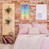 Blulu Chakra Quotes Sign Buddha Wall Decor Yoga Zen Wall Art Wooden Spiritual Decor 7 Chakra Hanging Motivational Meditation Buddhism Spa Room Sig...