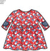 Simplicity US8304A Baby Gear Toddler's Leggings, Dress, Bibs, and Headband Sewing Patterns, Sizes XXS-L...
