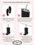 The Boot Hanger - Shoe Storage Space Saver (Set of 3); Boot Hanger, Boot Holder, Boot Clips (Silver)...