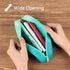 Pencil Holder Case, Gradient Color Silicone Waterproof Pencil Pouch, Portable Silicone Pencil Bag Aesthetic Zipper Pencil Pouch for School Supplie...