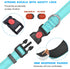 Reflective Dog Collar with Safety Locking Buckle, Adjustable Padded Nylon Pet Collars for Small Dogs...