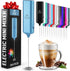 Zulay Kitchen Powerful Mini Milk Frother Handheld - Electric Hand Mixer - Portable Frother Wand for Coffee - Small Drink Blender for Lattes, Cappu...