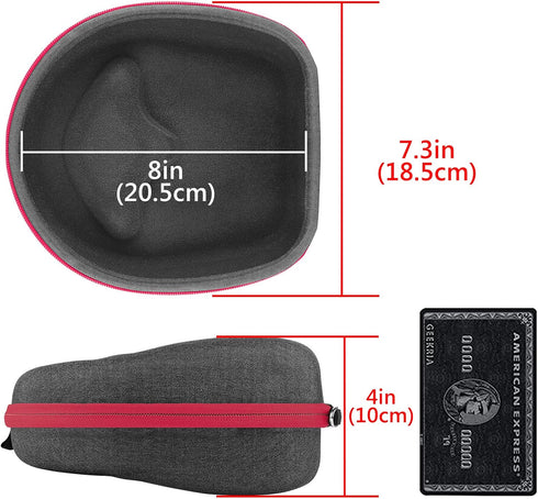 Geekria Shield Headphones Case Compatible with Sennheiser HD 598, HD 660S2, HD 660S, HD 490 PRO Plus Case, Replacement Hard Shell Travel Carrying ...