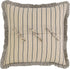 VHC Brands Farmhouse Bedding-Sawyer Mill Tan Fabric Euro Sham, 26x26, Dark Creme White...