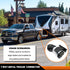 RV Blade 7 Way Metal Trailer End Connector Plug with Mounting Bracket Kits...