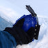 Snow Joe SJEG-DZ Ice Dozer Ice and Snow Scraper Tool | Squeegee Brush, Blue...