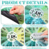 4 Pcs Feelings Wheel Magnet 7 Inch Therapy Emotion Wheel Magnet Magnetic Mental Feeling Chart Social Work Magnet for Kid Counselor Social Worker S...