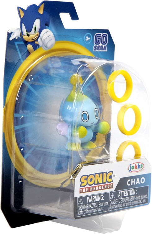 SONIC THE HEDGEHOG Action Figure 2.5 Inch Chao Collectible Toy Pink...