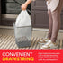 Small Trash Bags 4 Gallon Trash Bags Drawstring - 57 White Unscented Small Garbage Bags | Waste Basket Plastic Trash Can Liners | Bathroom House C...