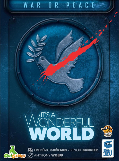 Lucky Duck Games It's A Wonderful World War or Peace Expansion - Forge Your Path to Victory! Strategy Game for Kids and Adults, Ages 14+, 1-5 Play...
